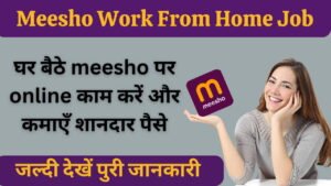 Meesho Work From Home Job